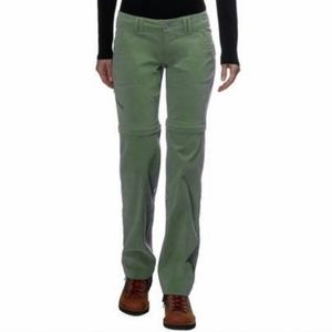 NWT ☆ Marmot Mazot Convertible Pants 'Crocodile Green Size 8